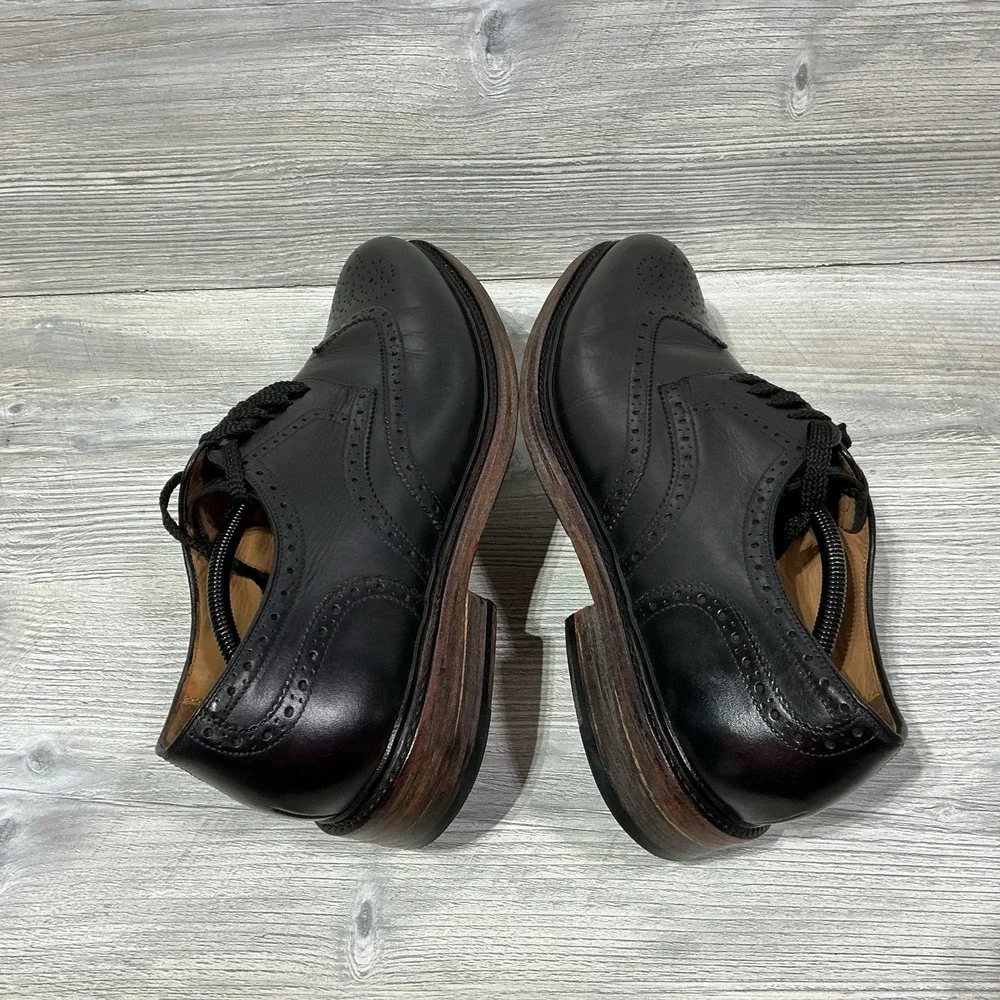 Hoofs & Hides Churchill Windsor England Goodyear Welt Black Dress Shoes Men's 11